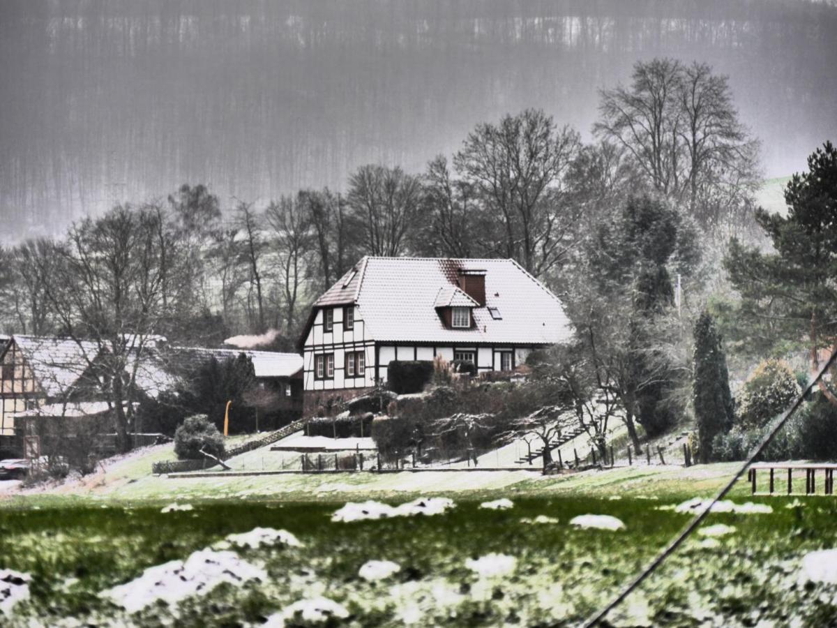 Ferienwohnung Weserblick Polle Luaran gambar