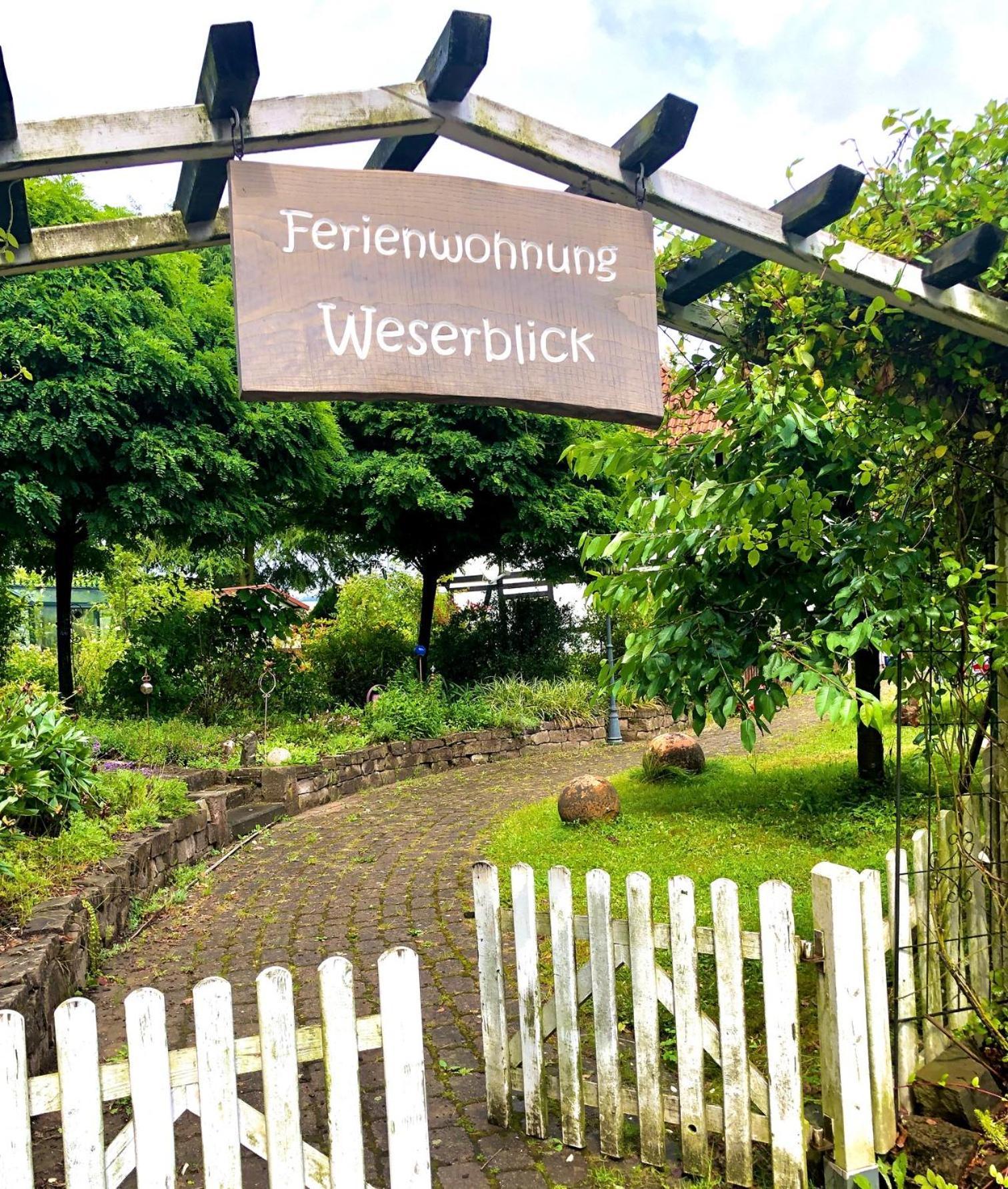 Ferienwohnung Weserblick Polle Luaran gambar