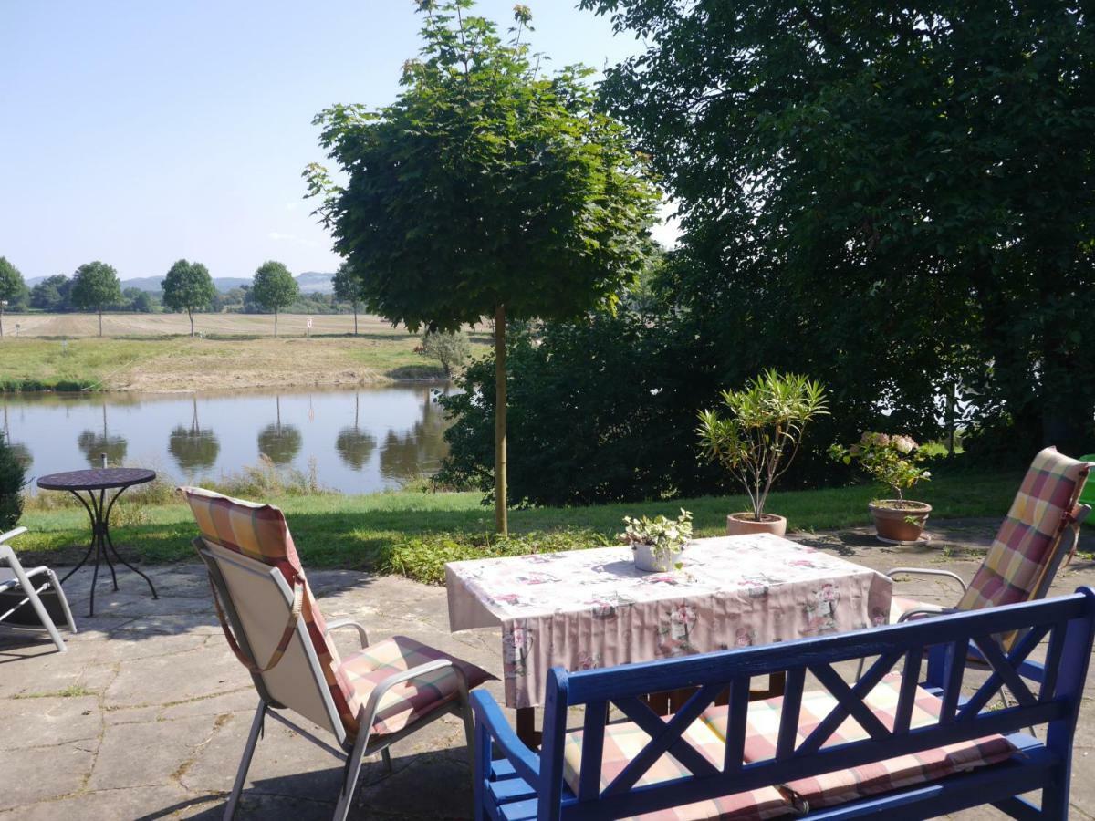 Ferienwohnung Weserblick Polle Luaran gambar